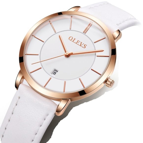 2-1 OLEVS Women’s Classic Casual Thin & Light Watch - Picture 1 of 2